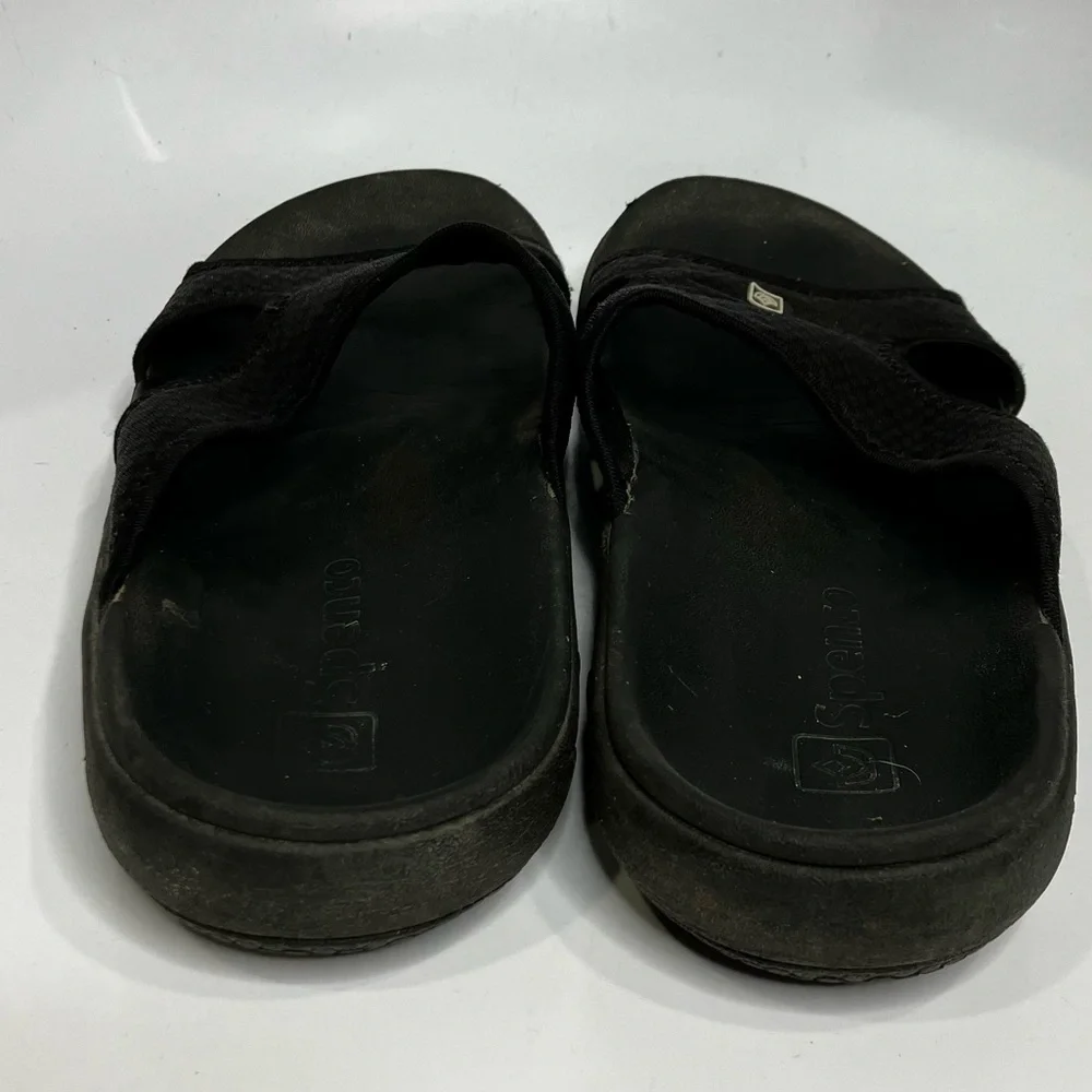 Spenco Breeze Men’s orthotics slides‎ black size 10